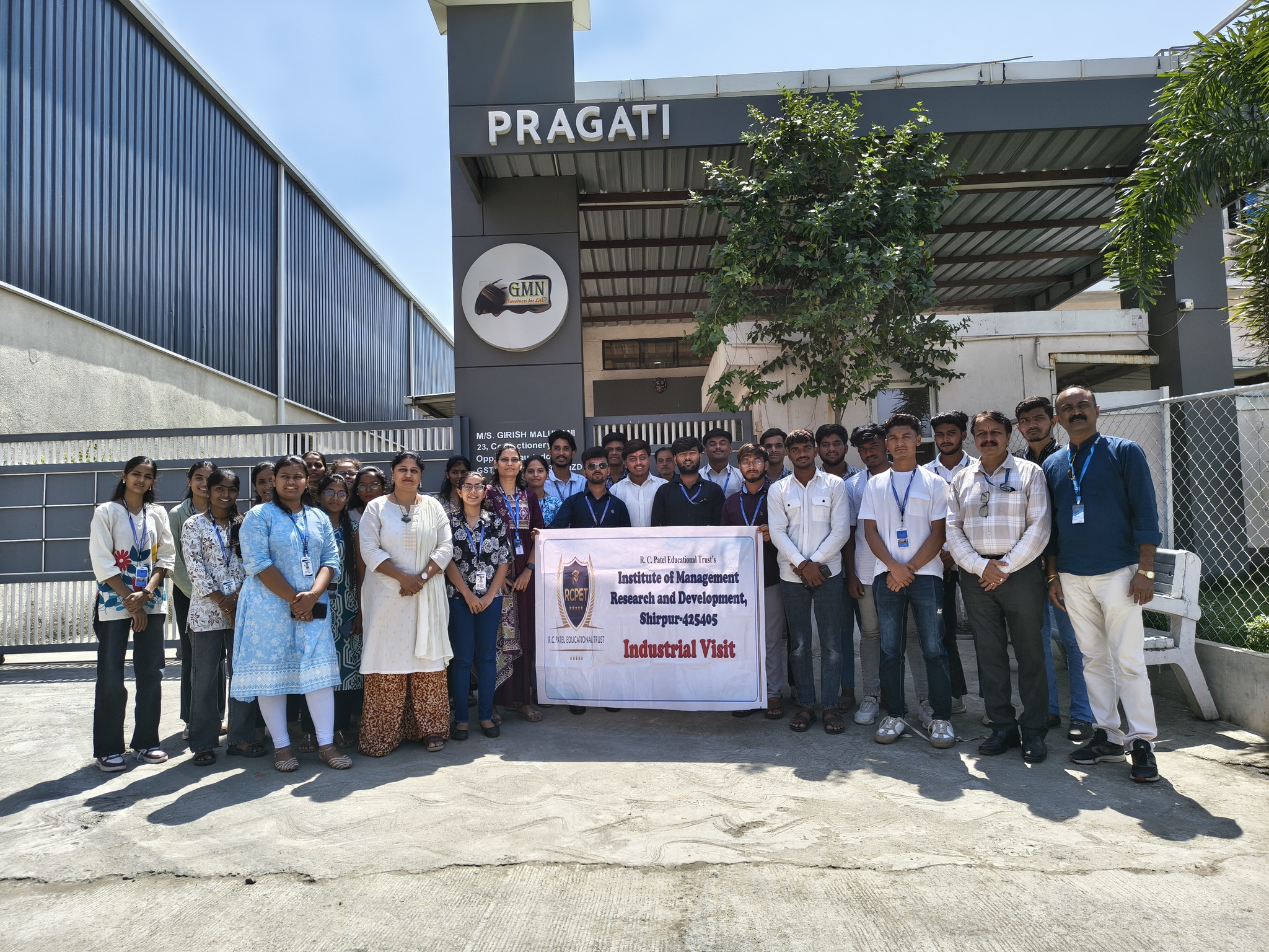 Industry Visit at GMN Confectionery and Indochem Engineering Works, Indore 2026-27